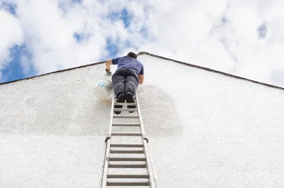 Peinture extérieure à Aurions-Idernes — façades et ravalement